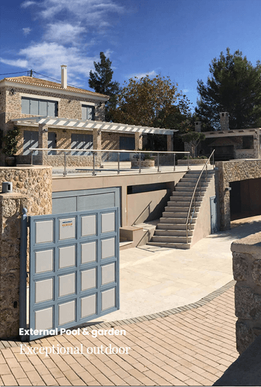 External Pool & garden