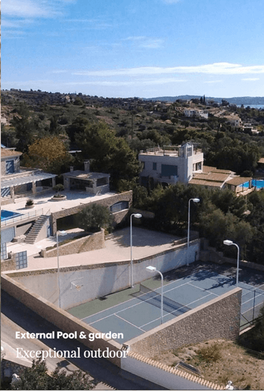 External Pool & garden